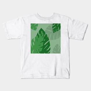 Jungle Leaves Kids T-Shirt